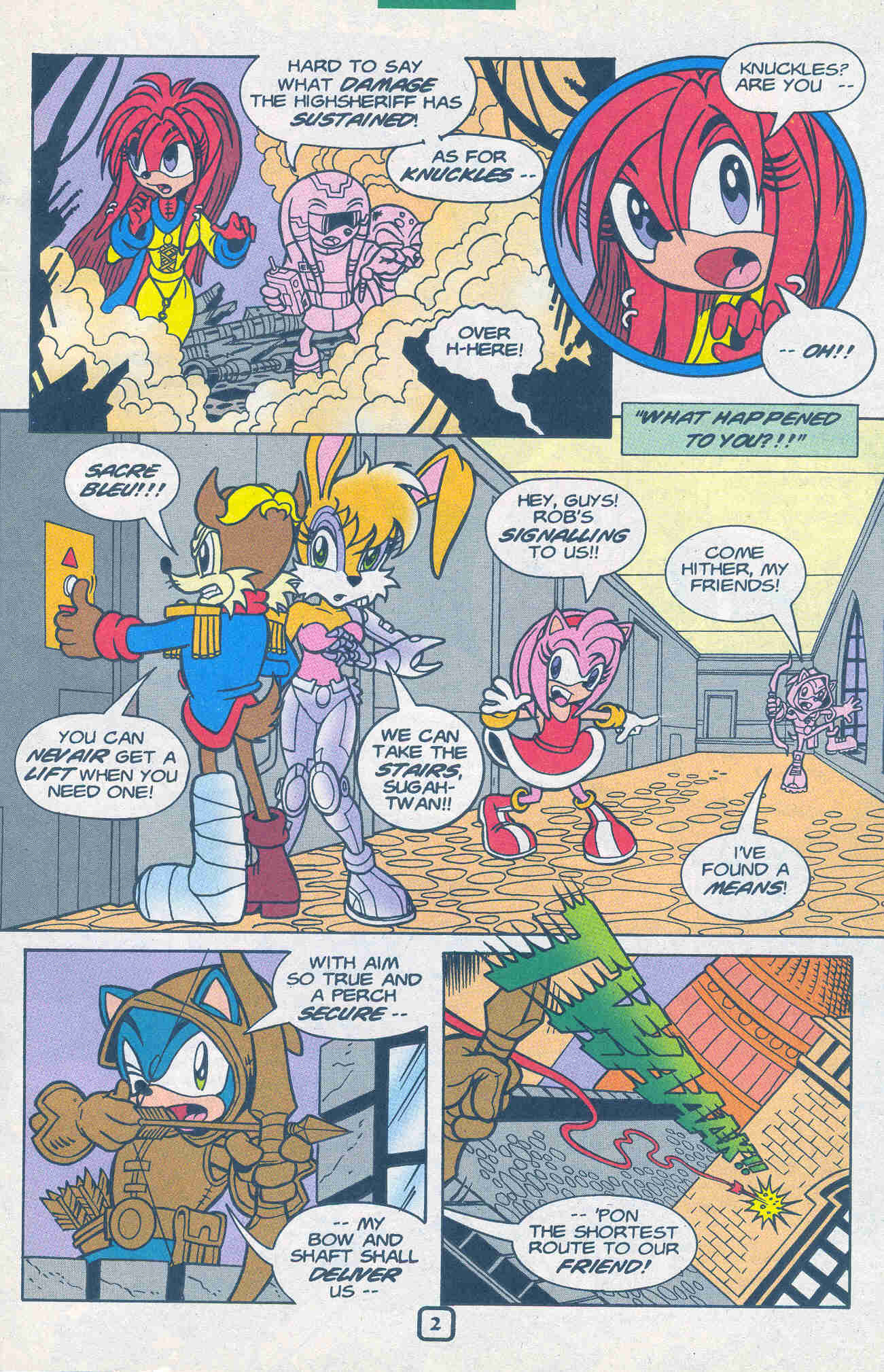 Sonic - Archie Adventure Series January 2001 Page 17